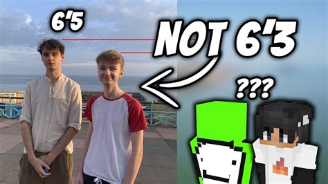 how tall is tommyinnit|how tall is pewdiepie.